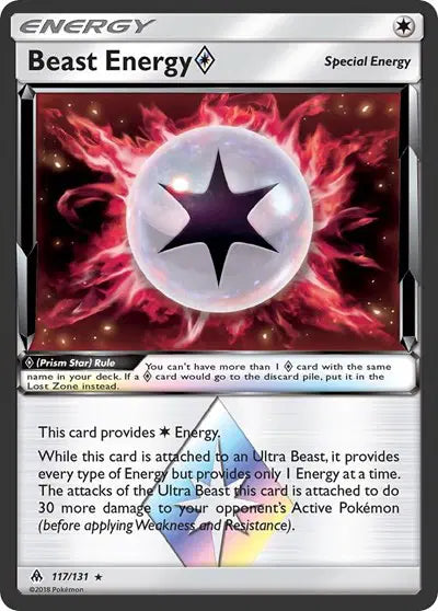 Beast Energy Prism Star - 117/131 - Forbidden Light
