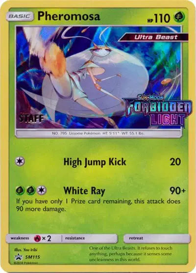 Pheromosa - SM115 - Staff - Sun & Moon Promo