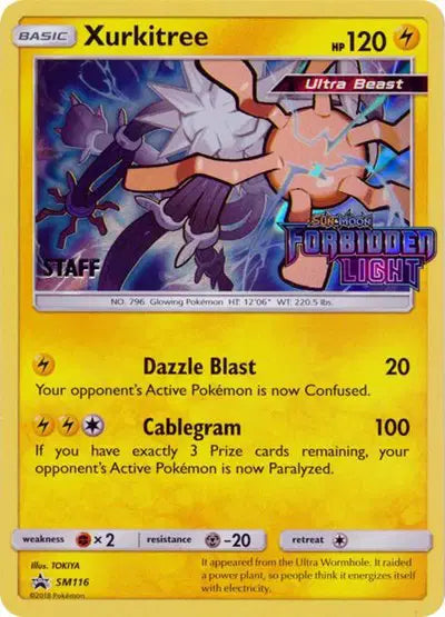 Xurkitree - SM116 - Staff - Sun & Moon Promo
