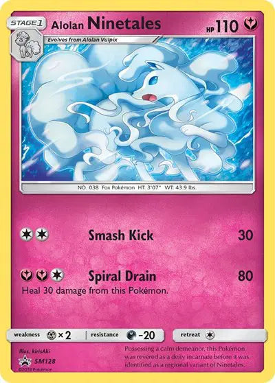 Alolan Ninetales - SM128 - Sun & Moon Promo