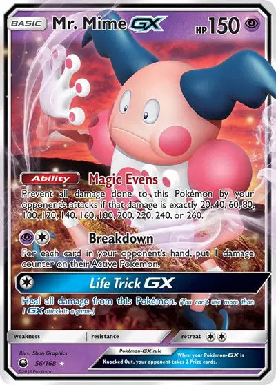 Mr Mime GX - 56/168 - Celestial Storm