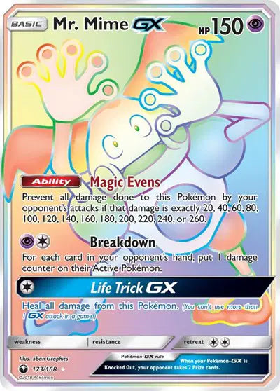 Mr Mime GX - 173/168 - Celestial Storm
