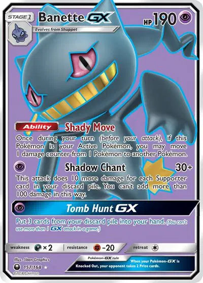 Banette GX - 157/168 - Celestial Storm