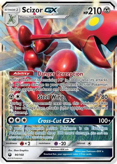 Scizor GX - 90/168 - Celestial Storm