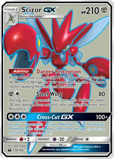 Scizor GX - 158/168 - Celestial Storm