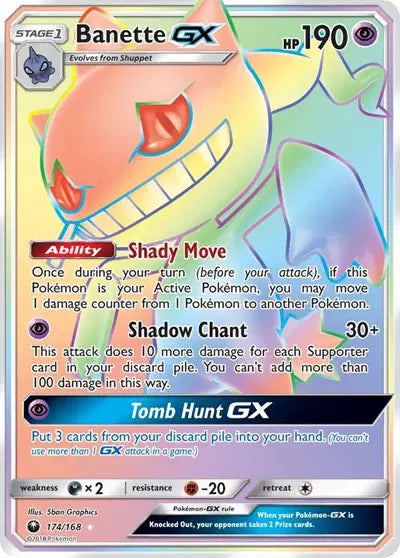 Banette GX - 174/168 - Celestial Storm