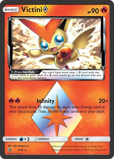 Victini Prism Star - 7/70 - Dragon Majesty
