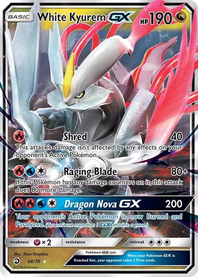 White Kyurem GX - 48/70 - Dragon Majesty