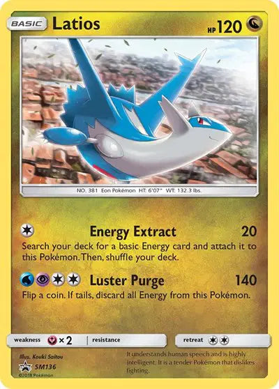 Latios - SM136 - Sun & Moon Promo