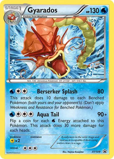 Gyarados - XY109 - XY Promo