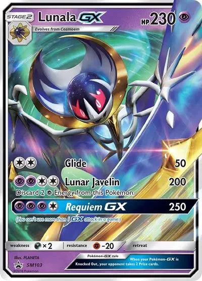 Lunala GX - SM103 - Sun & Moon Promo