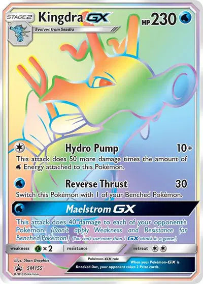Kingdra GX - SM155 - Sun & Moon Promo