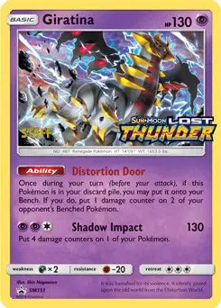 Giratina - SM151 - Staff - Sun & Moon Promo