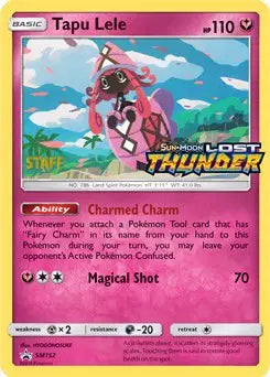 Tapu Lele - SM152 - Staff - Sun & Moon Promo