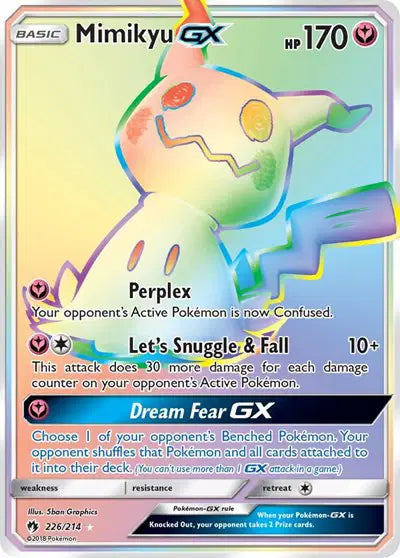 Mimikyu GX - 226/214 - Lost Thunder