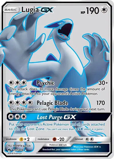 Lugia GX - 207/214 - Lost Thunder