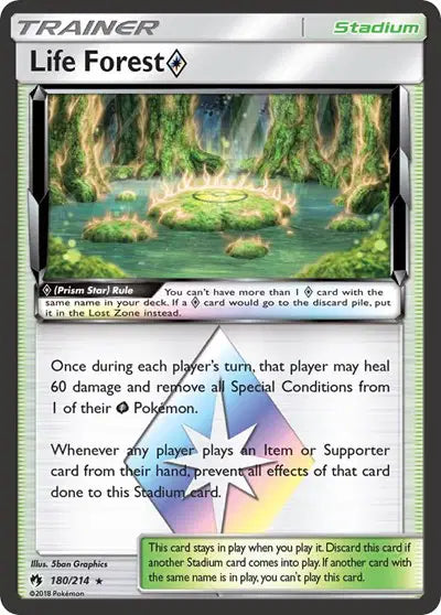 Life Forest Prism Star - 180/214 - Lost Thunder