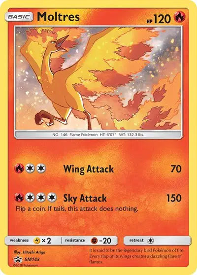 Moltres - SM143 - Sun & Moon Promo