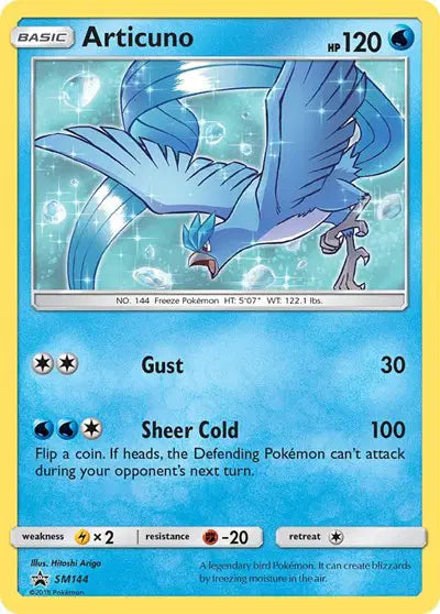 Articuno - SM144 - Sun & Moon Promo