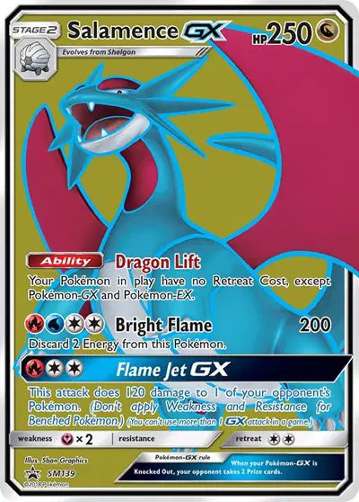 Salamence GX - SM139 - Sun & Moon Promo
