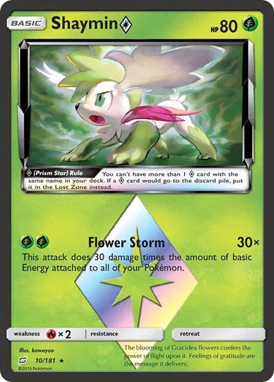 Shaymin Prism Star - 10/181 - Team Up