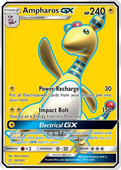 Ampharos GX - 163/181 - Team Up