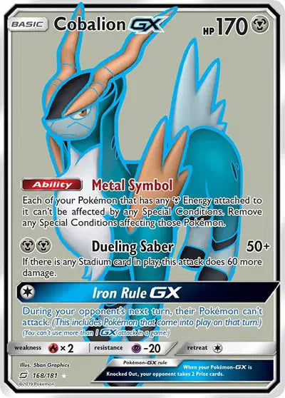 Cobalion GX - 168/181 - Team Up