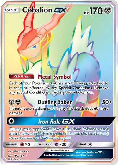 Cobalion GX - 189/181 - Team Up