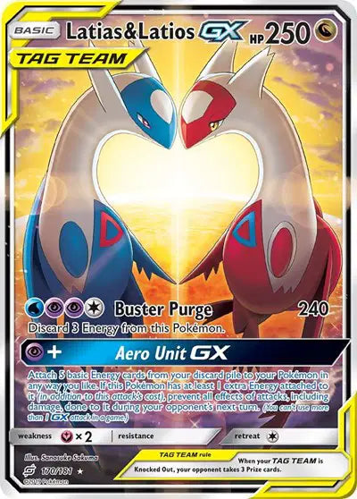 Latias & Latios GX - 170/181 - Tag Team - Team Up