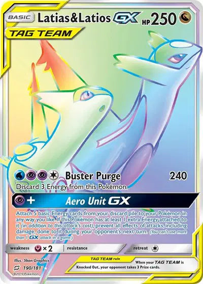 Latias & Latios GX - 190/181 - Tag Team - Team Up