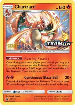 Charizard - SM158 - Staff - Sun & Moon Promo