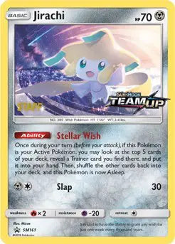 Jirachi - SM161 - Staff - Sun & Moon Promo