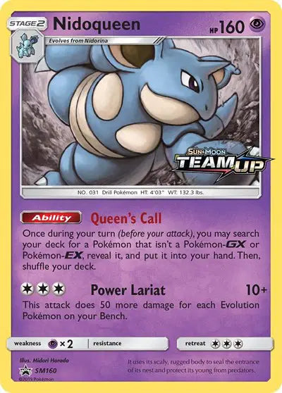 Nidoqueen - SM160 - Sun & Moon Promo