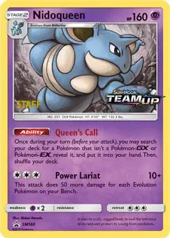 Nidoqueen - SM160 - Staff - Sun & Moon Promo