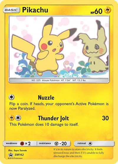 Pikachu - SM162 - Sun & Moon Promo