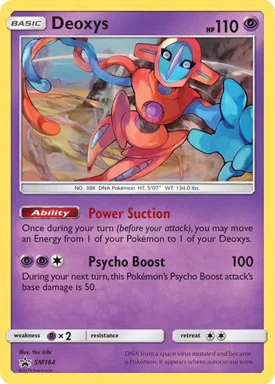 Deoxys - SM164 - Sun & Moon Promo