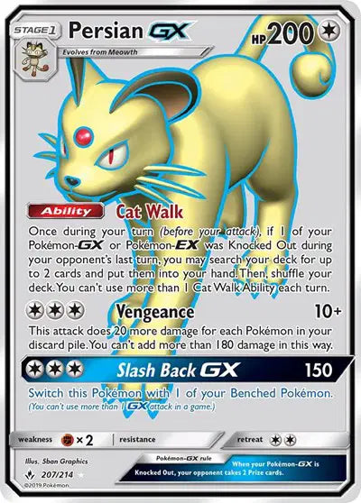 Persian GX - 207/214 - Unbroken Bonds