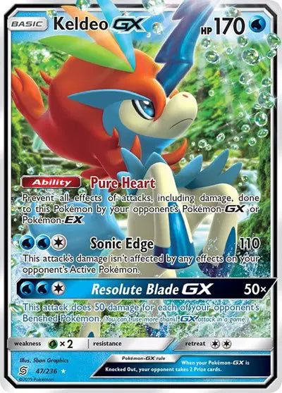 Keldeo GX - 47/236 - Unified Minds