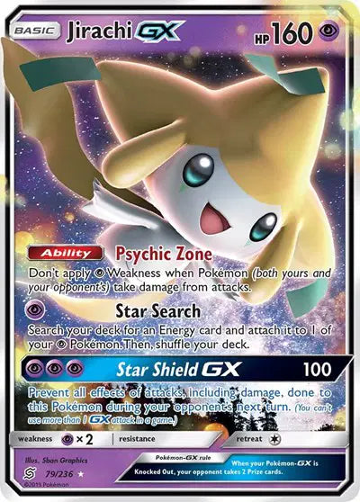 Jirachi GX - 79/236 - Unified Minds