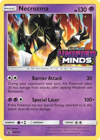 Necrozma - SM204 - Sun & Moon Promo