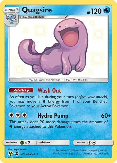 Quagsire - SV10/SV94 - Hidden Fates - Shiny Vault