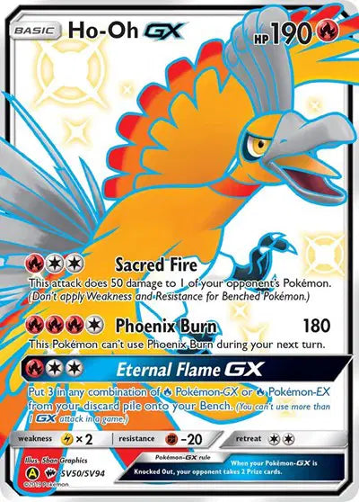 Ho-oh - SV50/SV94 - Hidden Fates - Shiny Vault