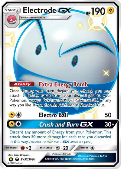 Electrode GX - SV57/SV94 - Hidden Fates - Shiny Vault