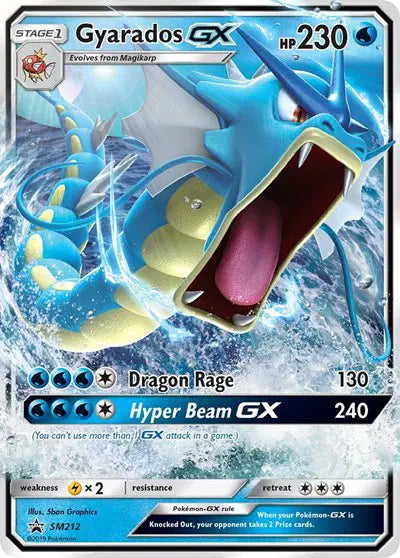Gyarados GX - SM212 - Sun & Moon Promo