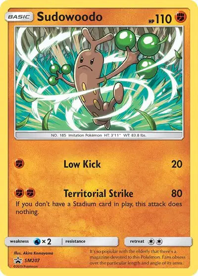 Sudowoodo - SM207 - Sun & Moon Promo