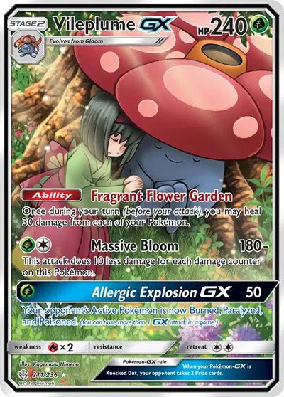 Vileplume GX - 211/236 - Cosmic Eclipse
