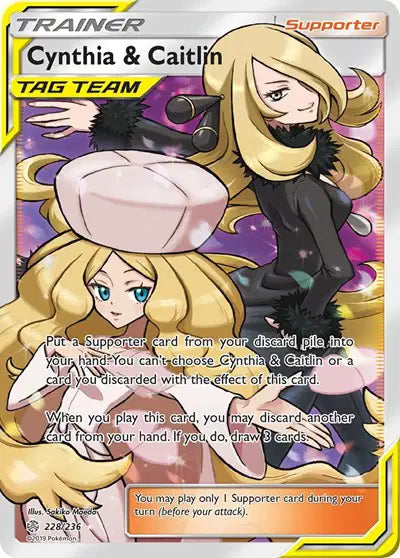 Cynthia & Caitlin - 228/236 - Tag Team - Cosmic Eclipse