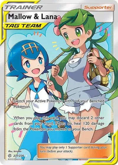 Mallow & Lana - 231/236 - Tag Team - Cosmic Eclipse