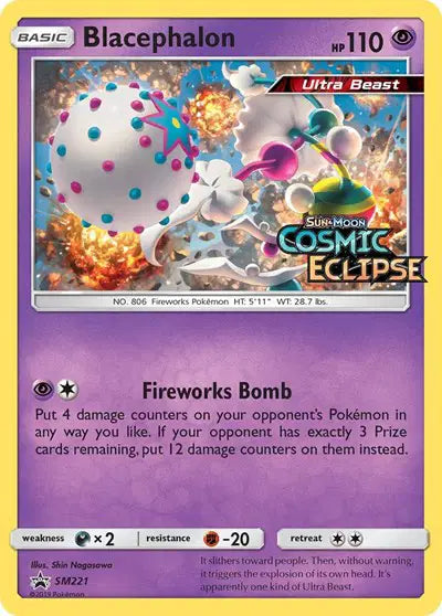 Blacephalon - SM221 - Sun & Moon Promo