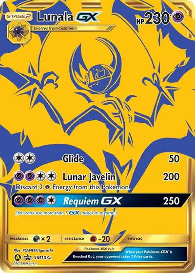 Lunala GX - SM103a - Sun & Moon Promo